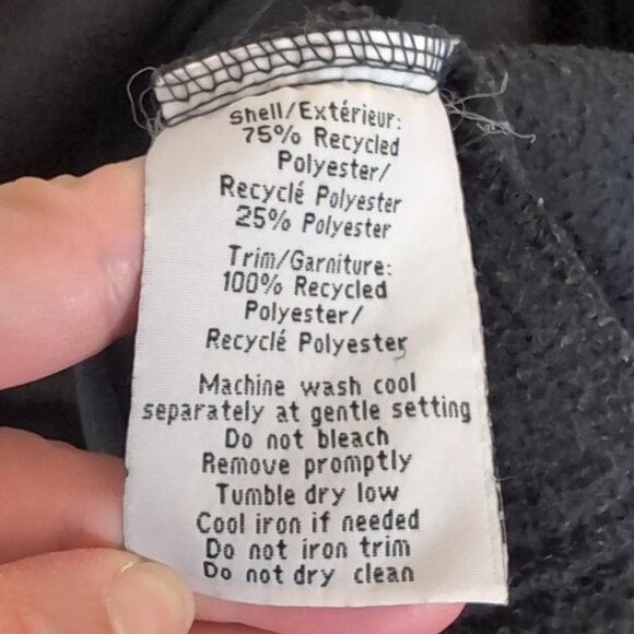 North End Fleece Jacket Full Zip Custom Coca Cola Merch Recycled Polyester - Picture 11 of 12